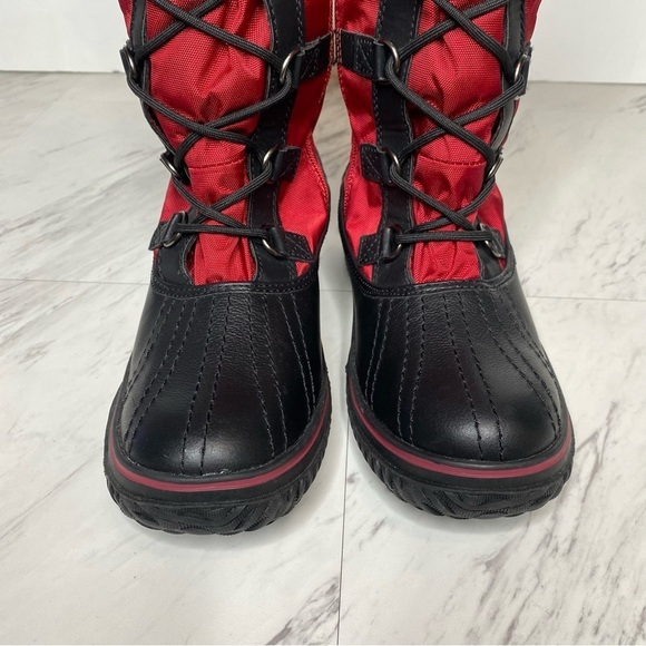New! Pajar Grip Zip Red Lace Up Snow Boot 5 / 5.5 - Picture 11 of 15